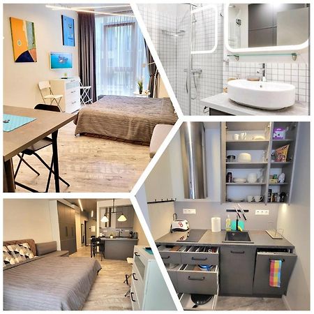 Happy Inn Laime Studio, Self Check-In-24-7, A-C, Parking-In-The-Underground-Garage VNO Eksteriør billede